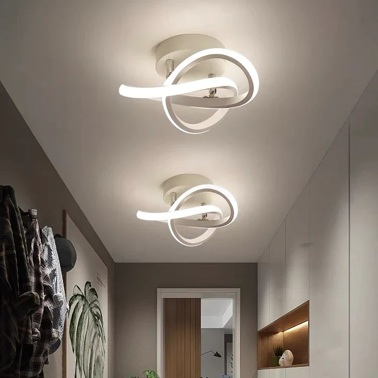 Modern Infinity Loop LED Ceiling Light