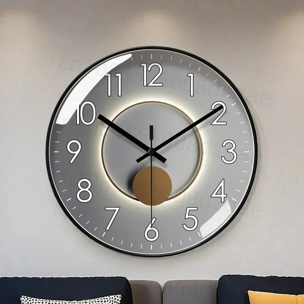 Modern LED Accent Wall Clock
