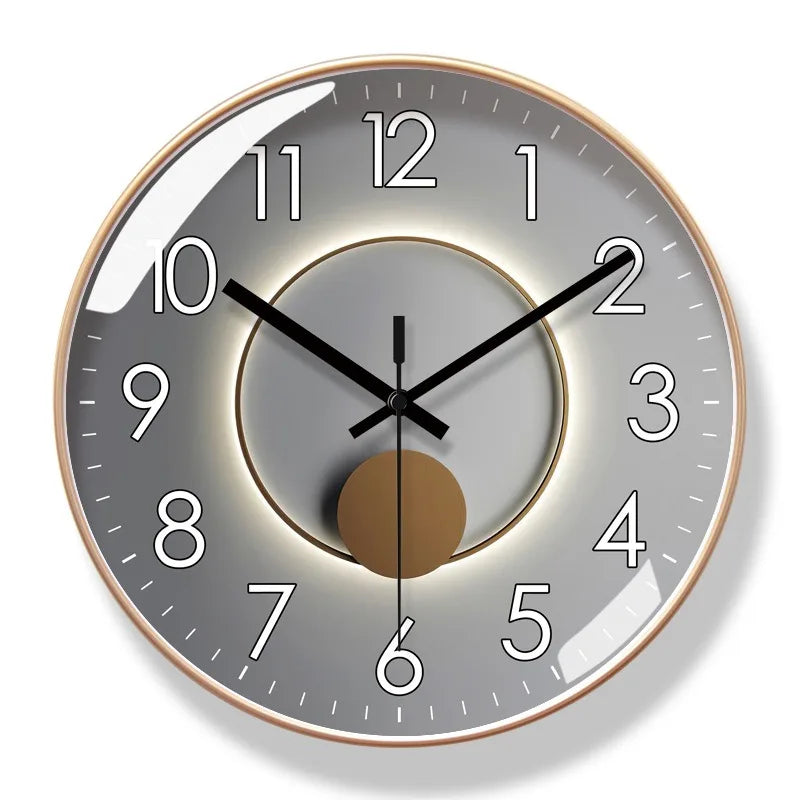 Modern LED Accent Wall Clock