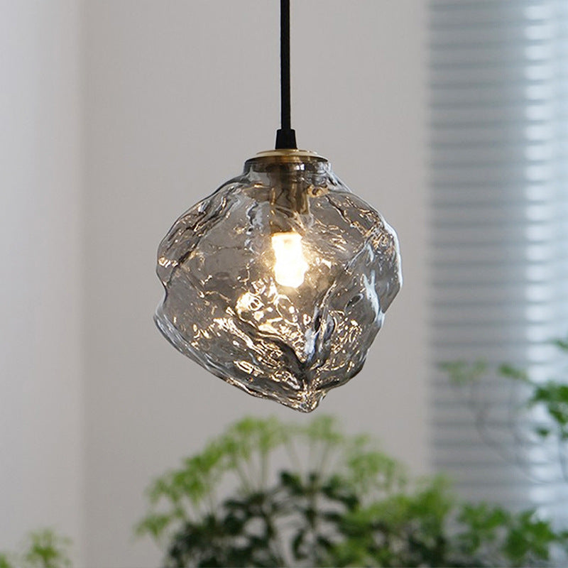 Modern Lava Glass Pendant Light