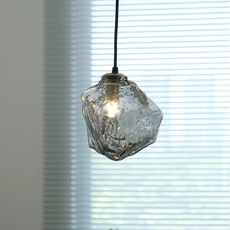 Modern Lava Glass Pendant Light