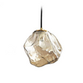 Modern Lava Glass Pendant Light