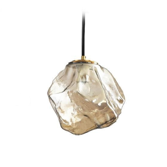 Modern Lava Glass Pendant Light