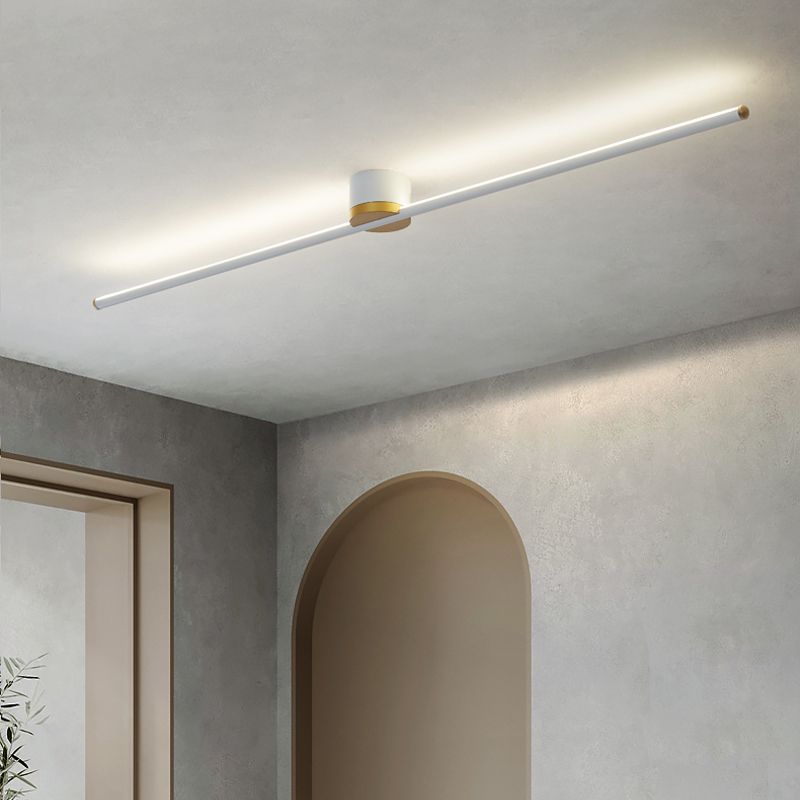 Modern Linear Flush Mount Ceiling Light