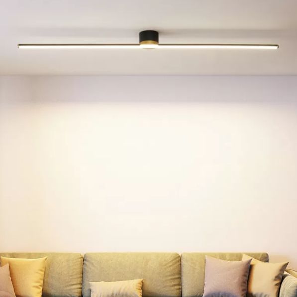 Modern Linear Flush Mount Ceiling Light