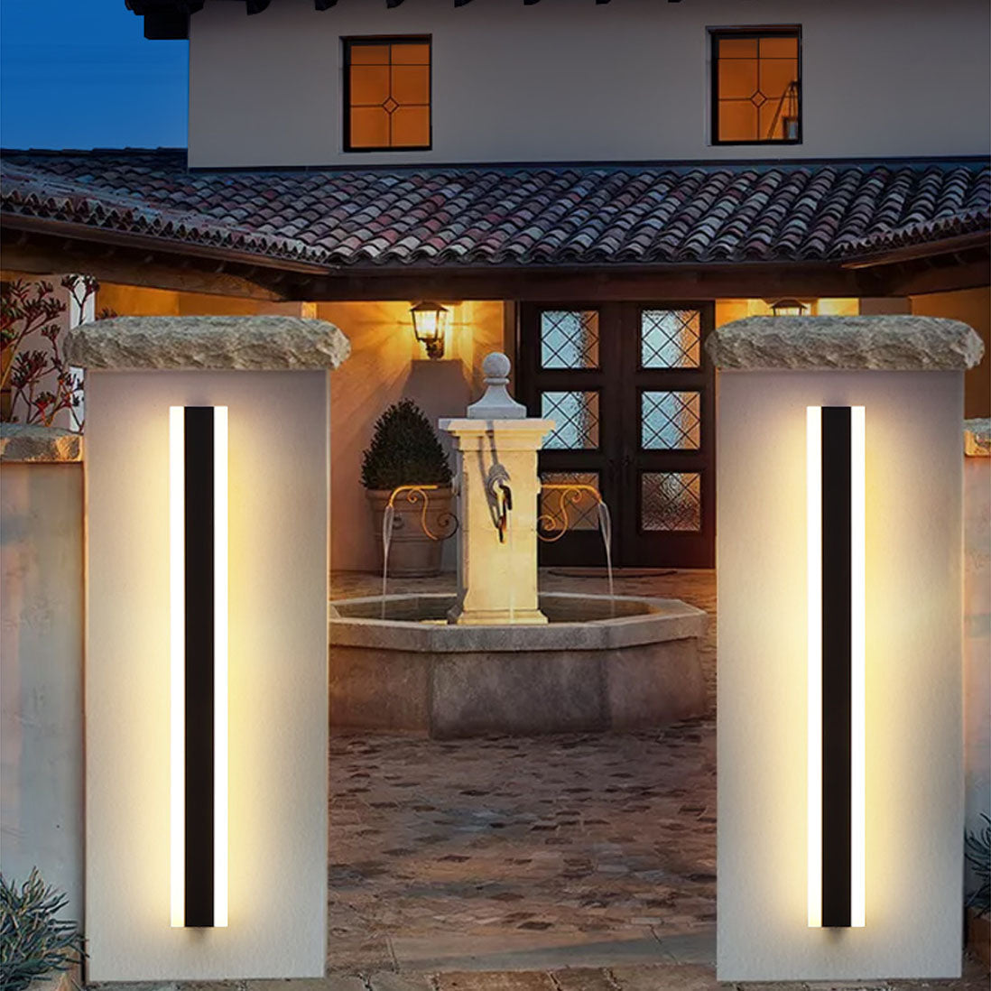 Modern Linear Wall Light with Minimalist LED Bar