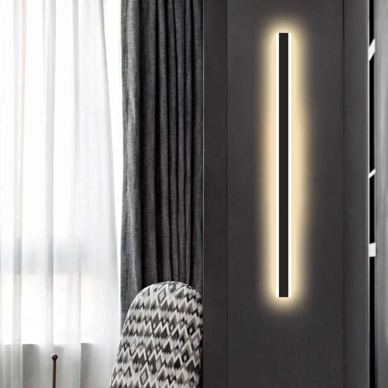 Modern Linear Wall Light with Minimalist LED Bar