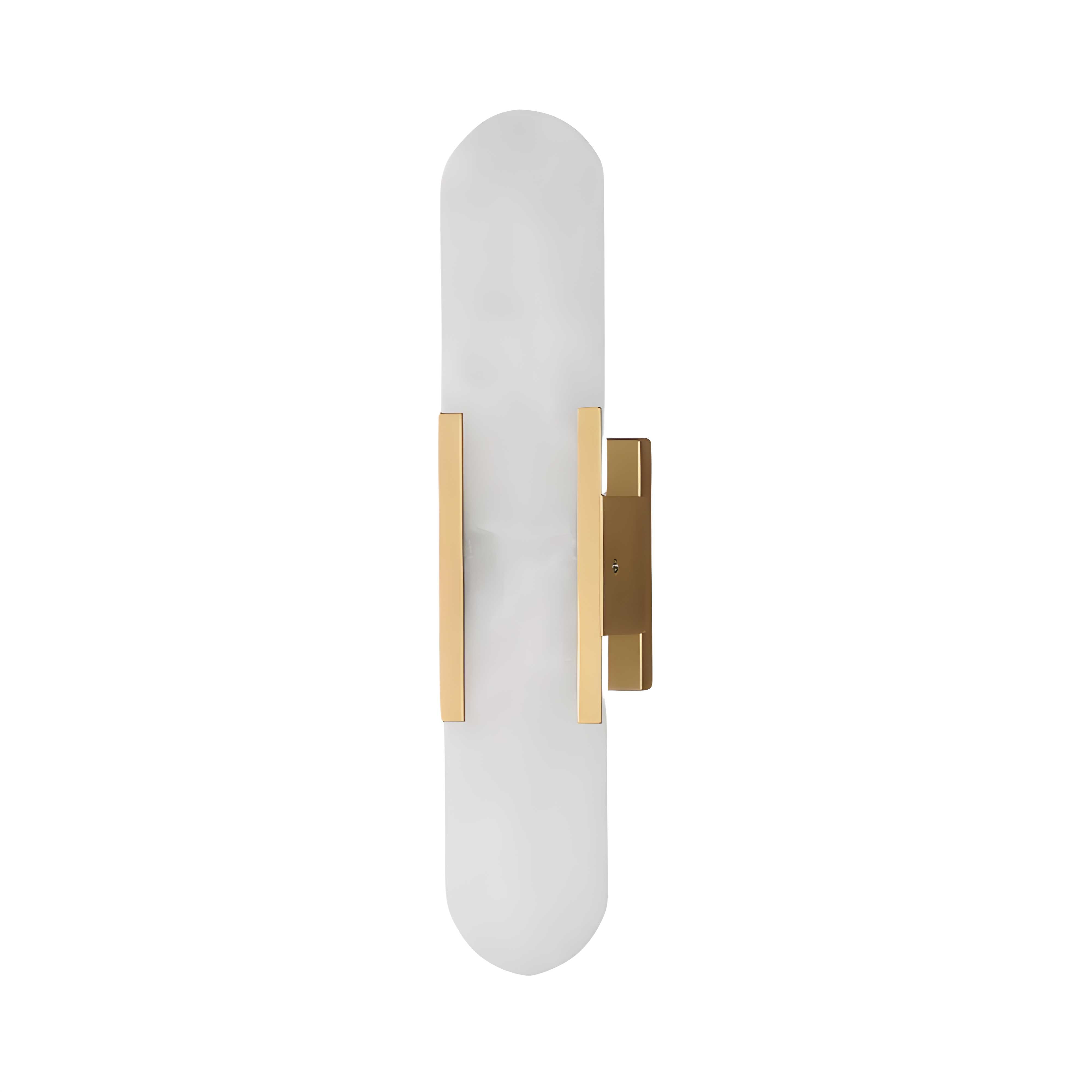 Modern Marble Wall Light with Vertical Design