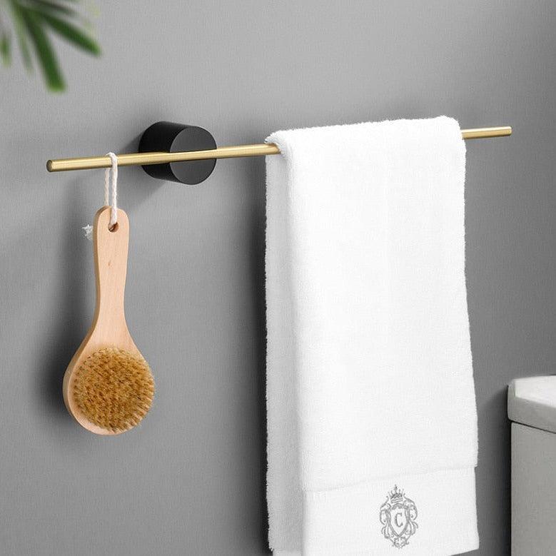 Modern Metal Towel Bar for Stylish Bathroom Organization