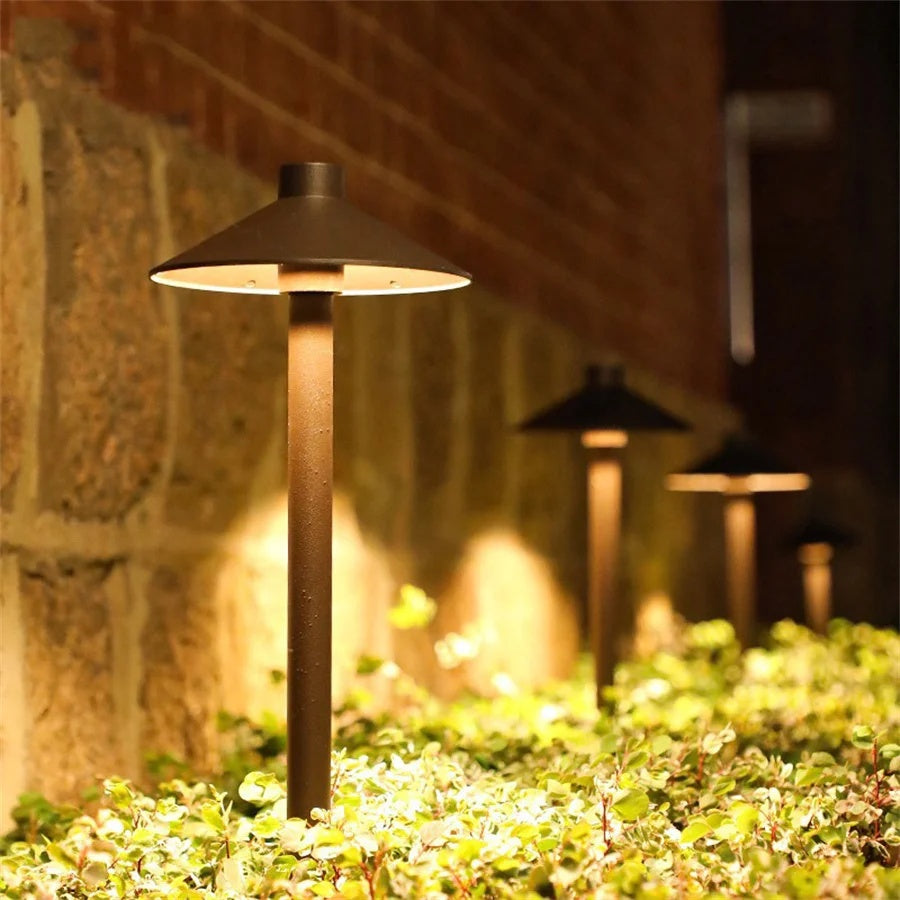 Modern Mushroom Garden Path Light for Outdoor Walkways