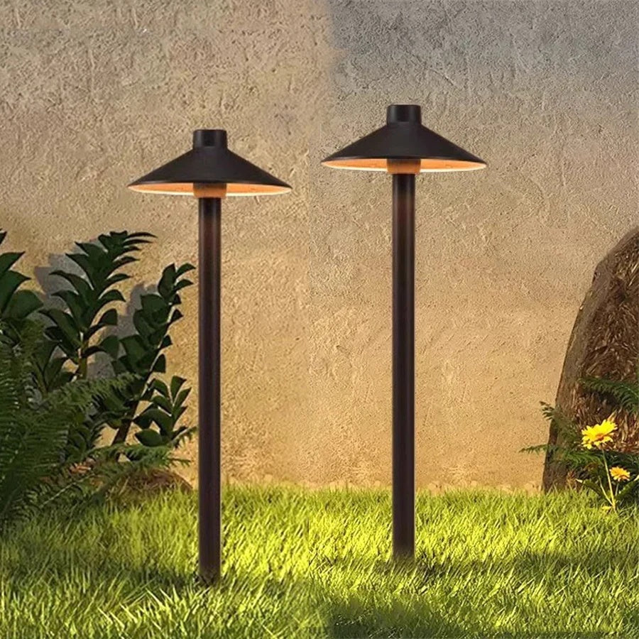 Modern Mushroom Garden Path Light for Outdoor Walkways