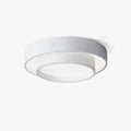 Modern Ring Ceiling Light with Black Frame