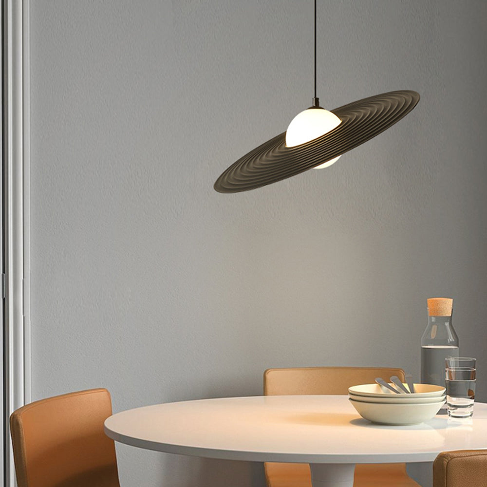 Modern Ring Light with LED Disc Design