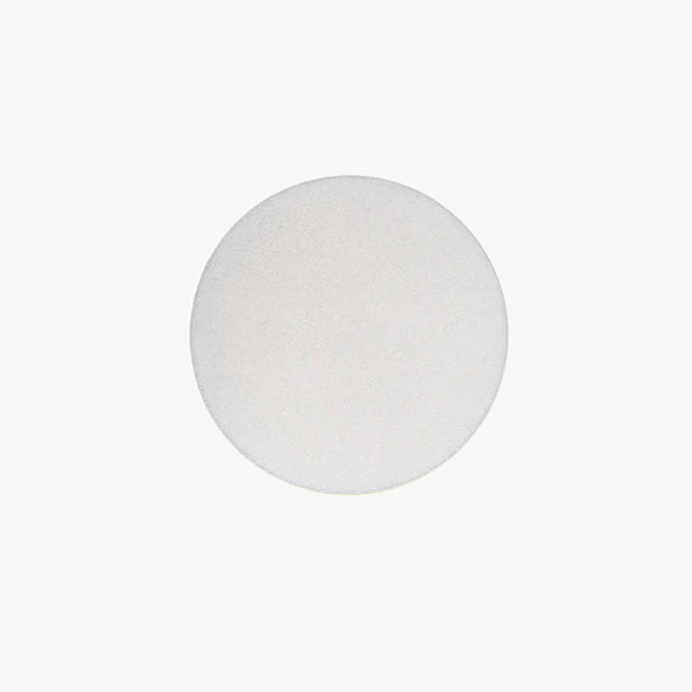Modern Round Wall Light with Halo LED Glow