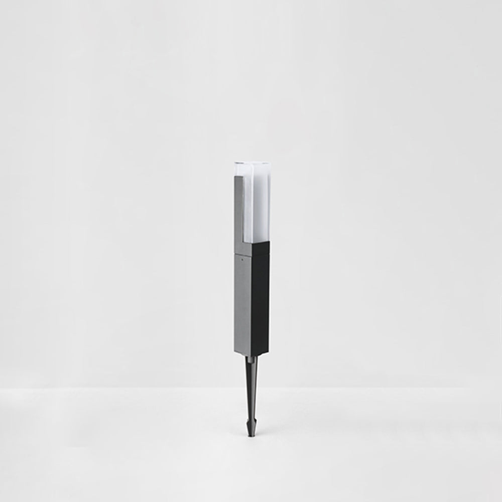 Modern Solar Exterior Lights With LED Column Design