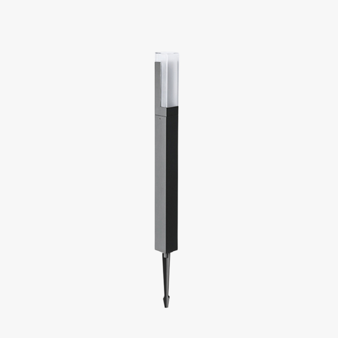 Modern Solar Exterior Lights With LED Column Design