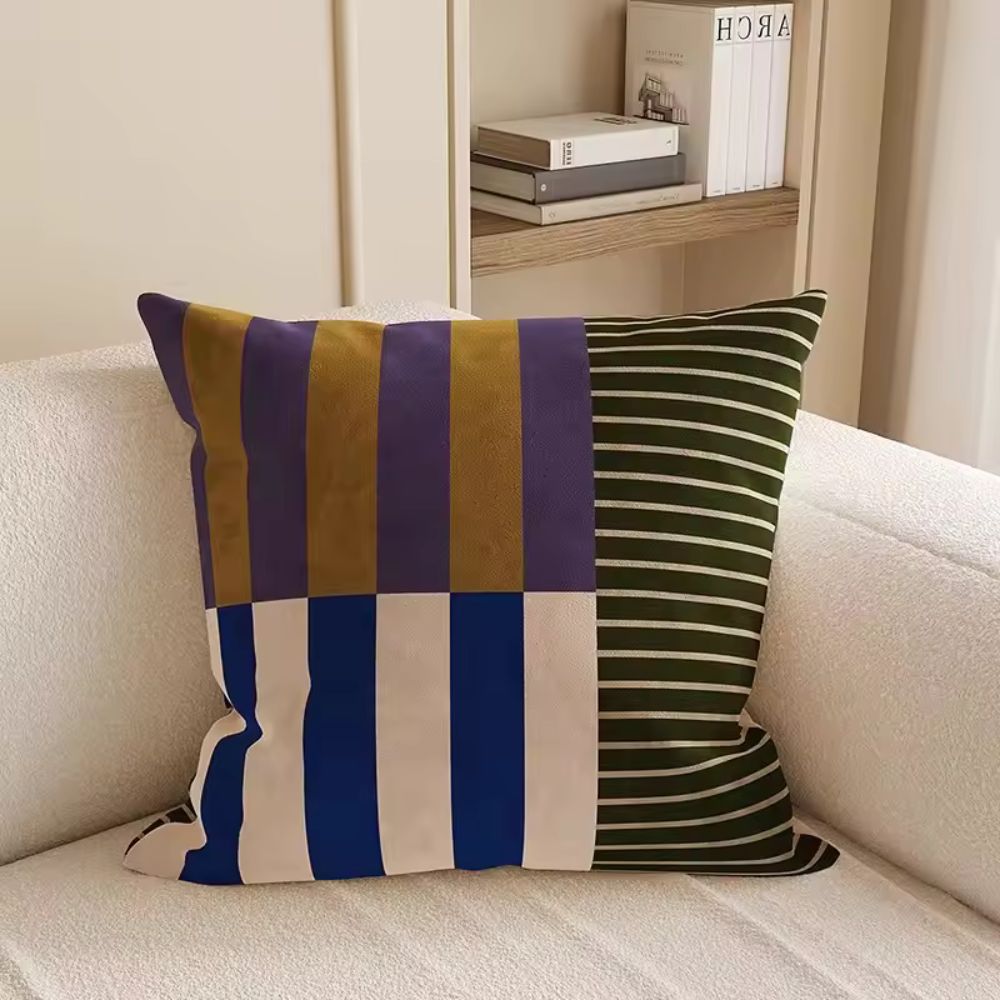 Modern Striped Cushion Cover for Stylish Home Accents