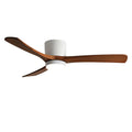 Modern Wooden Outdoor Ceiling Fan with Light