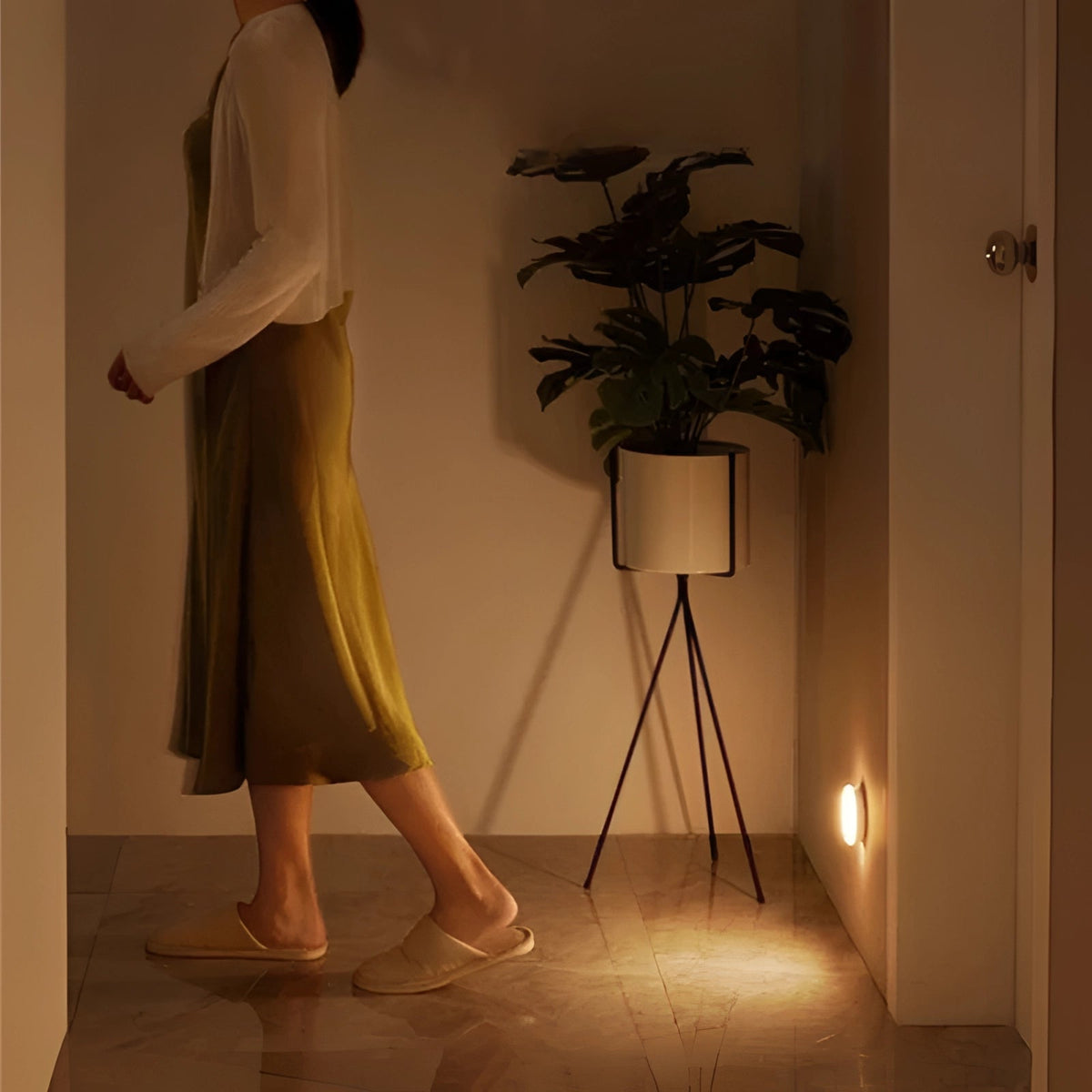Motion Sensor Night Light with Soft LED Glow Design