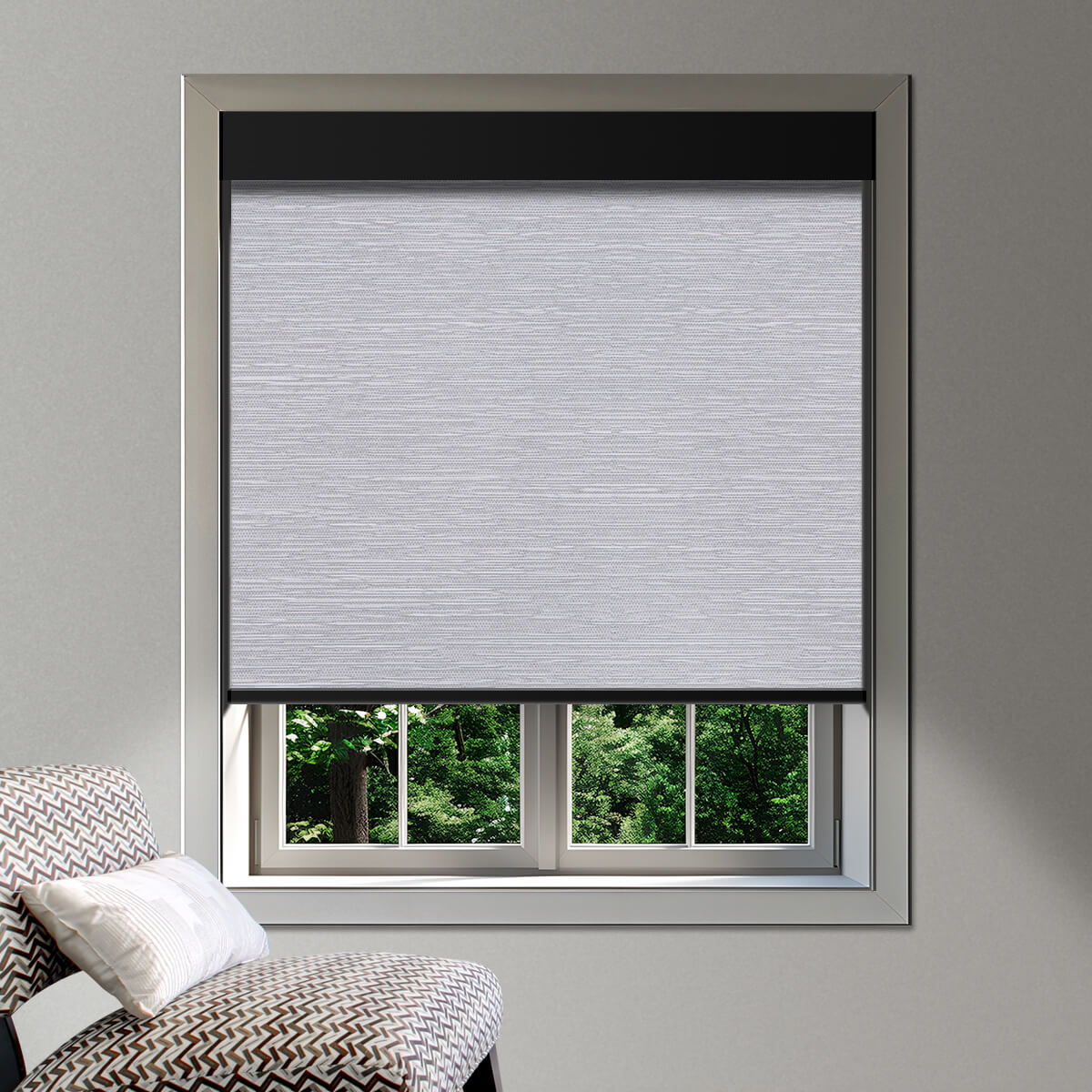 Motorized Blackout Roller Shades for Ultimate Light Control and Privacy