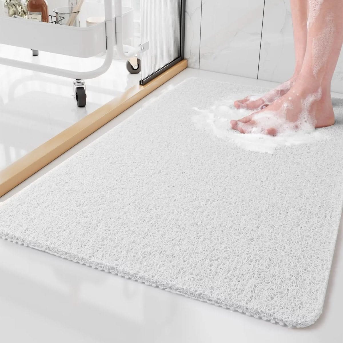 Non Slip Bath Mat with Quick Dry Texture Design