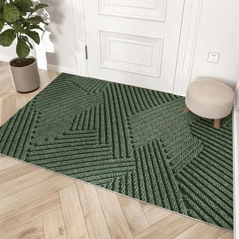Non-Slip Door Mat With Heavy-Duty Dirt Trapping Design