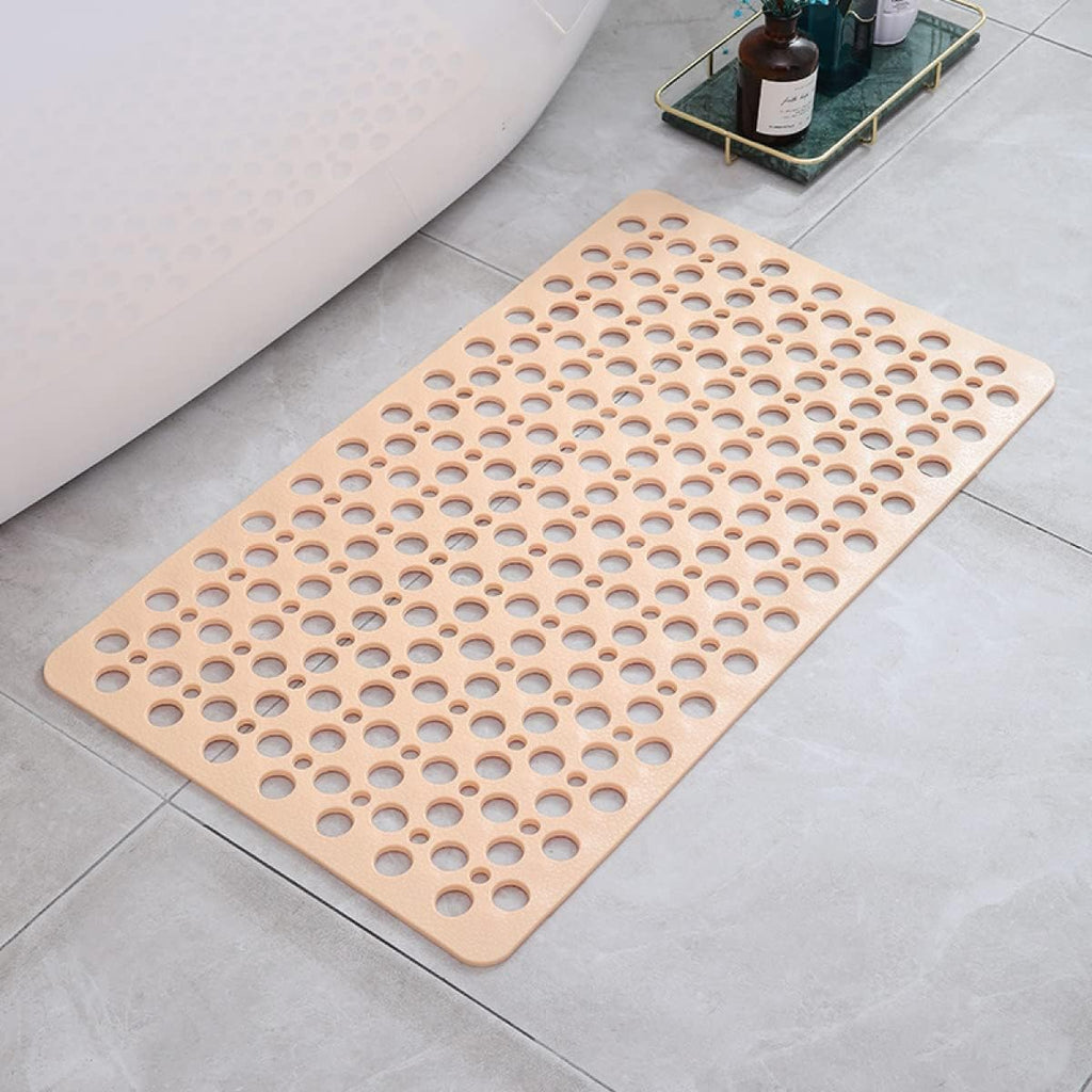 Non Slip Shower Mat with Drain Hole Design