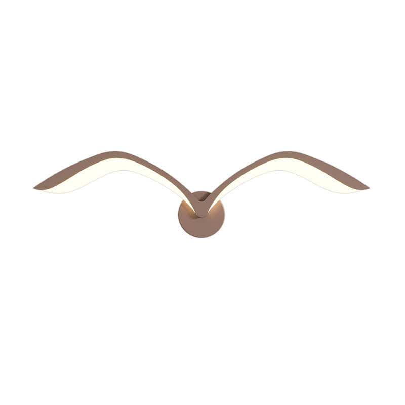 Nordic Seagull LED Wall Sconce with Scandinavian Minimalist Design