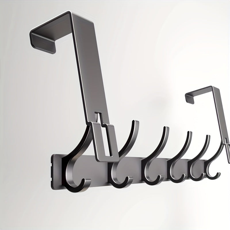 Over Door Coat Rack with Multi Hook Design