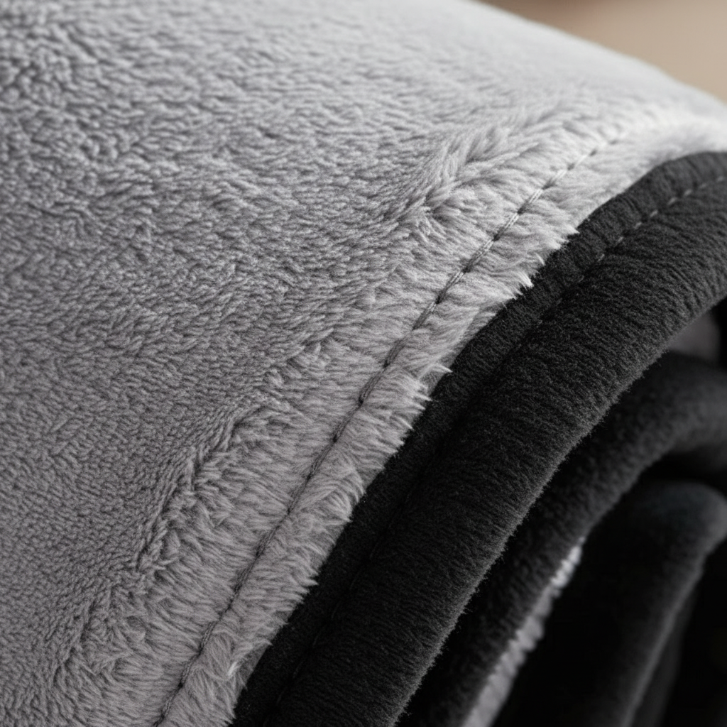 Plush Fleece Blanket with Double Sided Softness