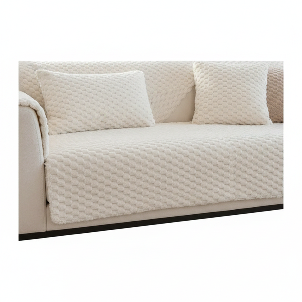 Plush Sofa Cover for Cozy Comfort and Elegant Living