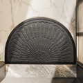 Premium Semi-Circular Door Mat With Heavy-Duty Non-Slip Backing