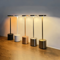 Rechargeable LED Table Lamp with Touch Dimmer
