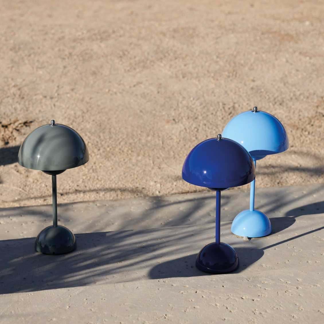 Retro Mushroom Table Lamp with Warm LED Glow