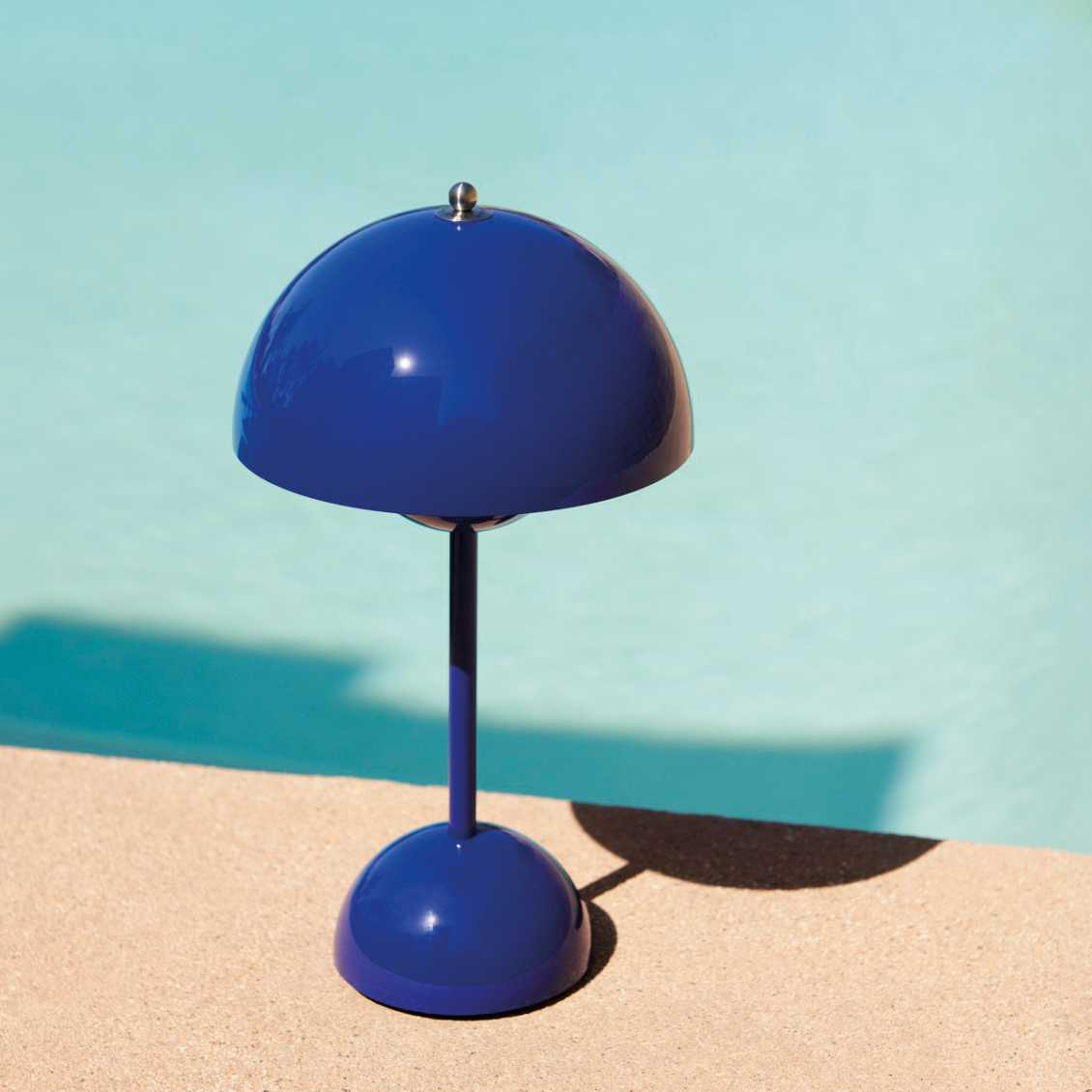 Retro Mushroom Table Lamp with Warm LED Glow