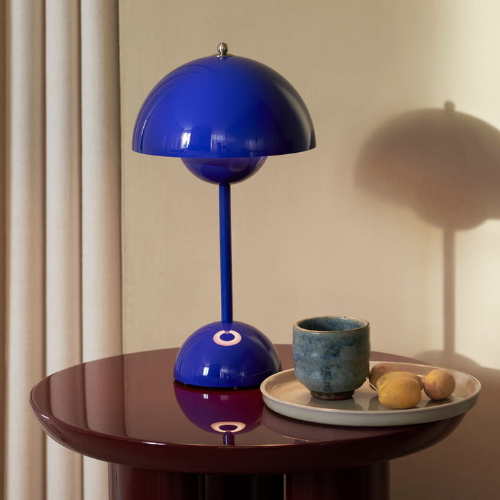 Retro Mushroom Table Lamp with Warm LED Glow