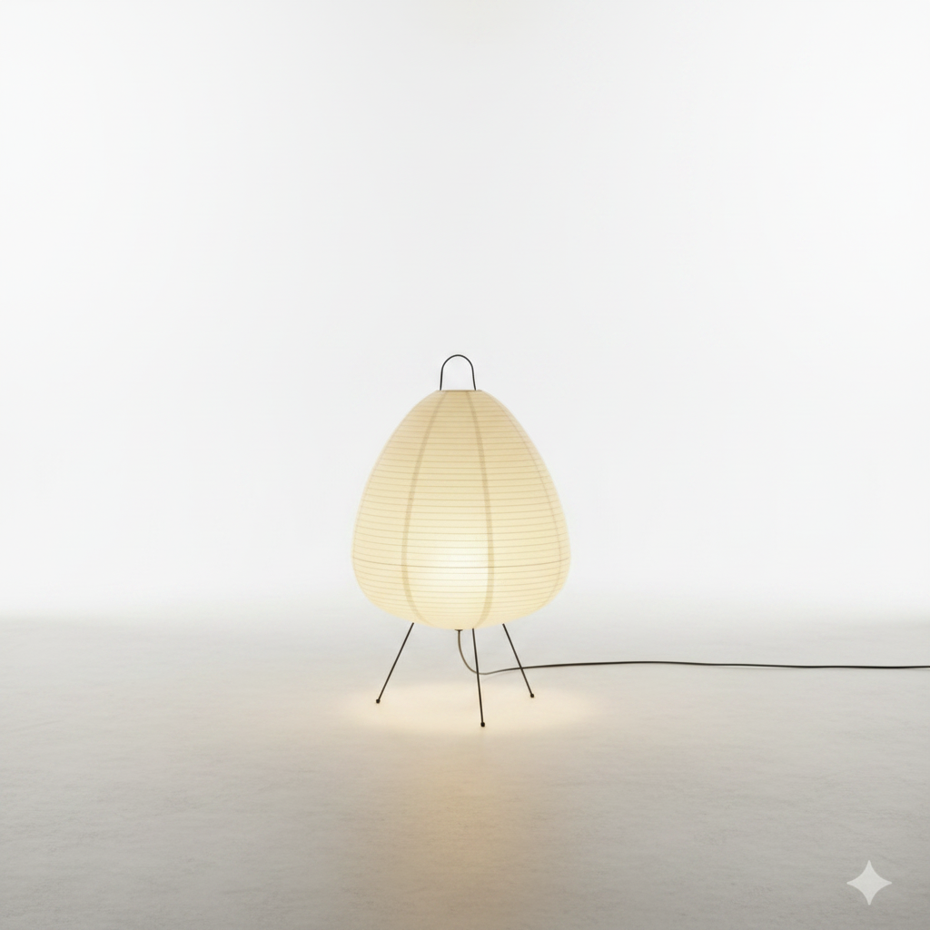 Rice Paper Tripod Ambient Lamp