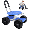 Rolling Garden Seat for Comfortable Gardening and Easy Mobility