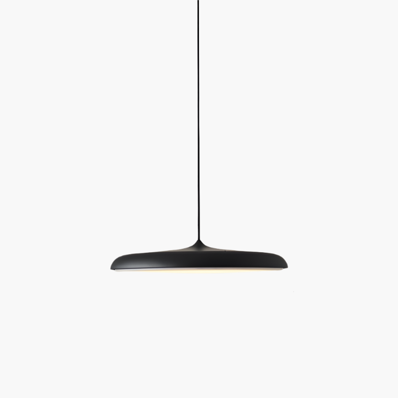 Scandinavian LED Pendant Light with Ultra Slim Disc Design