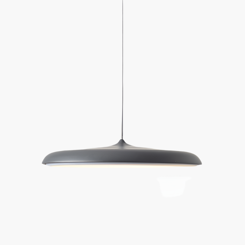Scandinavian LED Pendant Light with Ultra Slim Disc Design