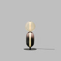 Sculptural Glass Table Lamp with Touch Dimming
