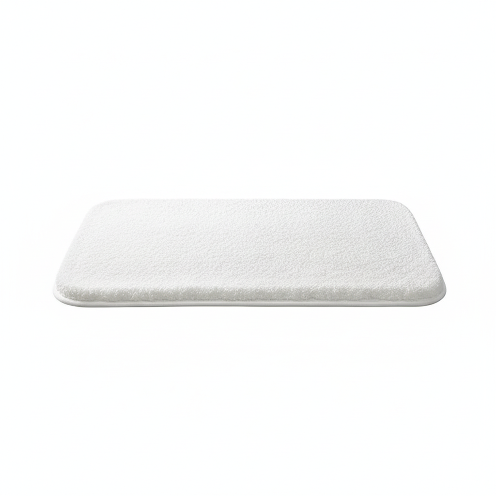 Soft Shower Mats with Thick Absorbent Microfiber