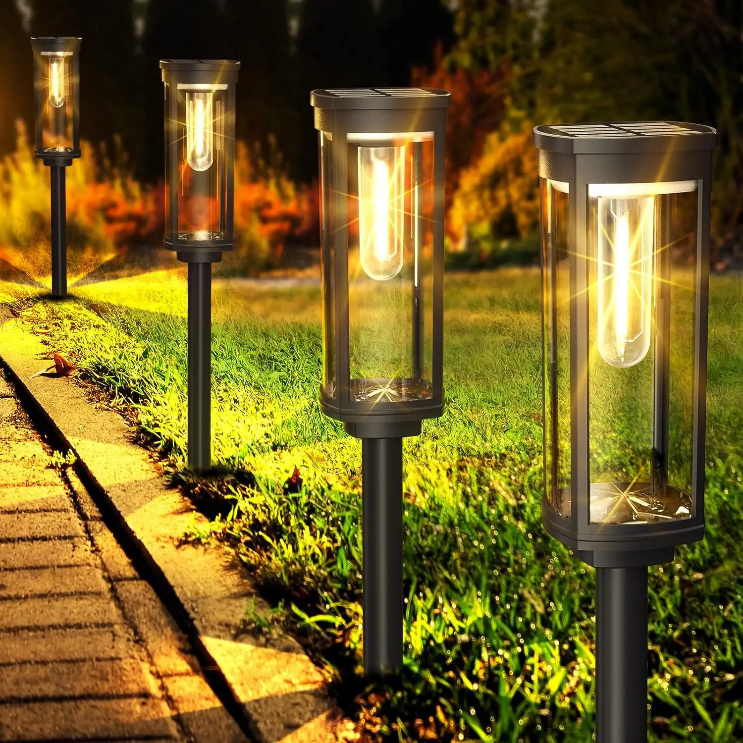 Solar Garden Pathway Lanterns
