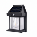 Solar Garden Wall Lantern with Motion Sensor