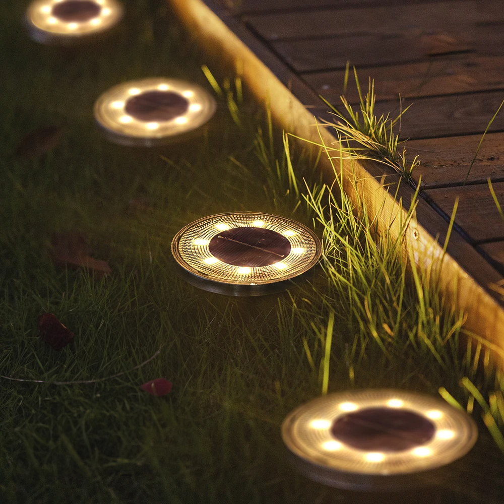 Solar Ground Garden Spotlights