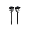 Solar Path Lights with Decorative Lantern Design
