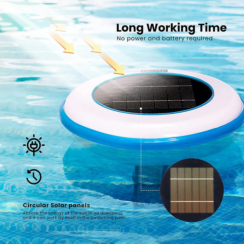 Solar Pool Ionizer for Clear Water and Eco-Friendly Pool Care