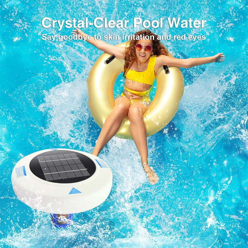 Solar Pool Ionizer for Clear Water and Eco-Friendly Pool Care
