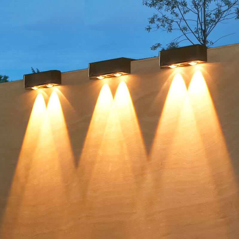 Solar Wall Light for Stylish Outdoor Illumination and Energy Savings