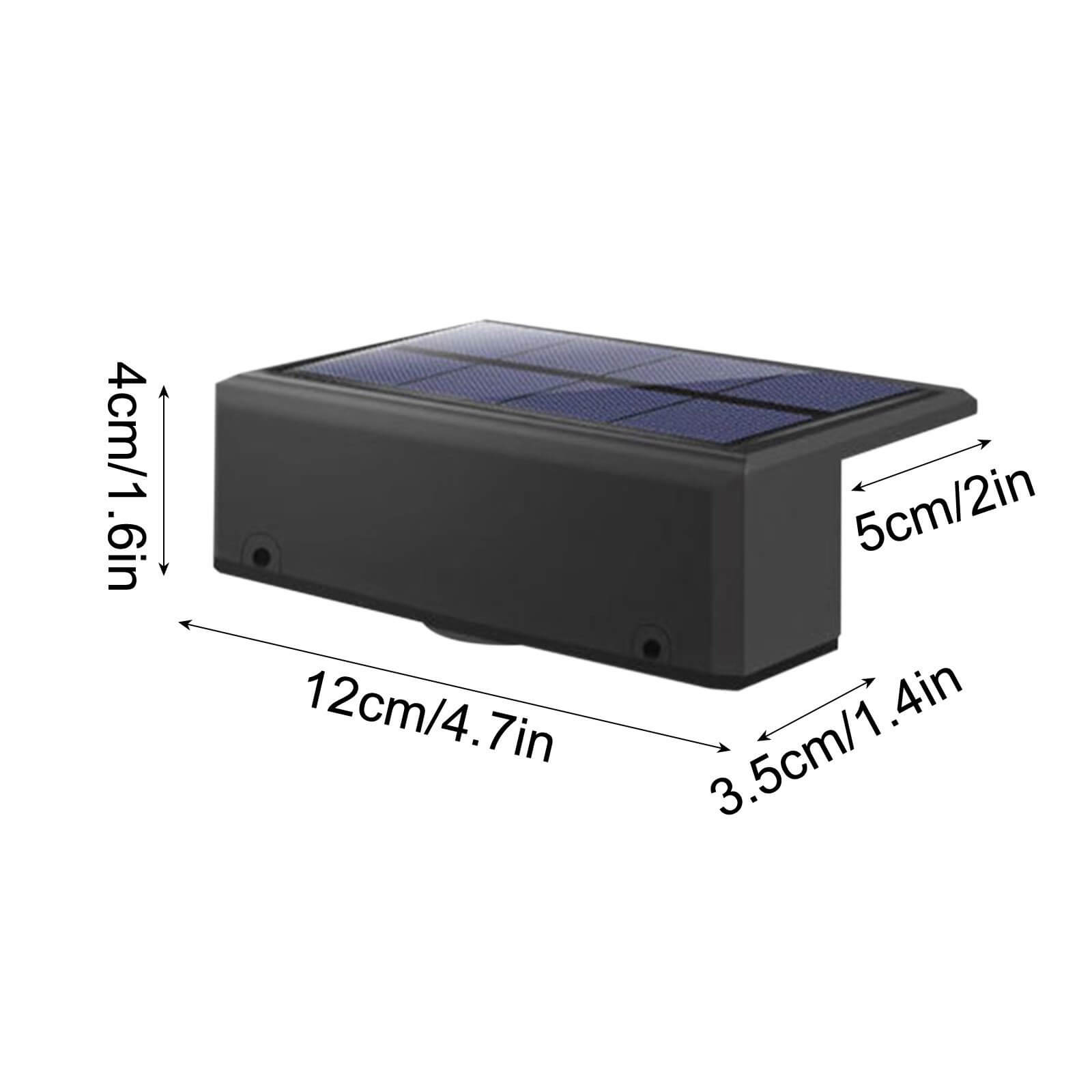 Solar Wall Light for Stylish Outdoor Illumination and Energy Savings